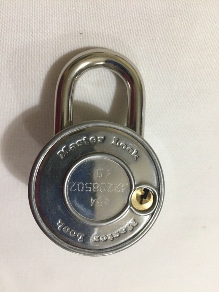 Master Lock 1525 Locker Padlock Combination Black Dial