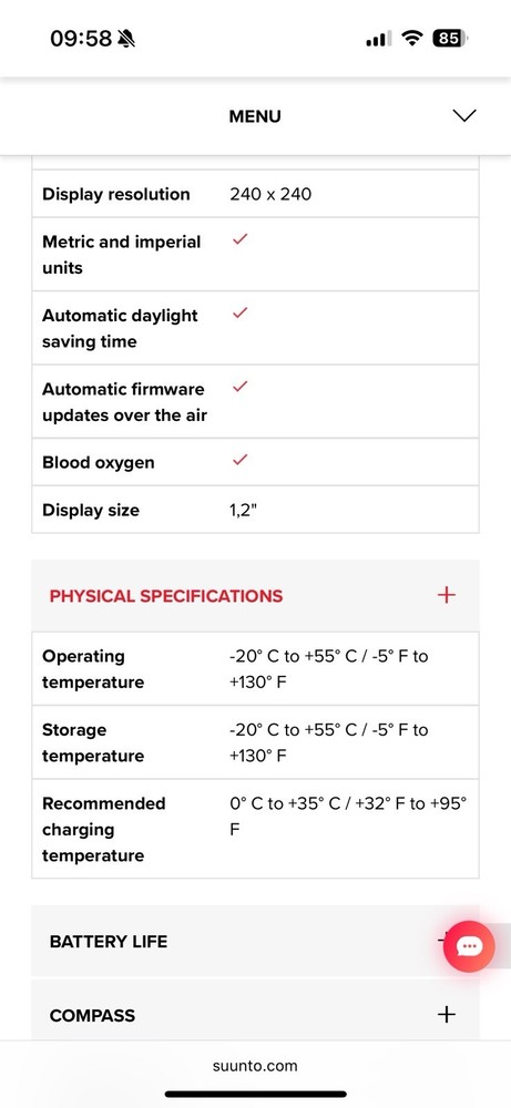 Suunto 9 Peak Smartwatch