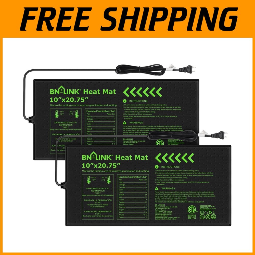 Plant Heating Mat for Indoor Growing 2 Pack