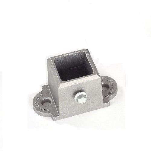 Floor Socket for Wire Mesh Partitions Aluminum 1/Pack