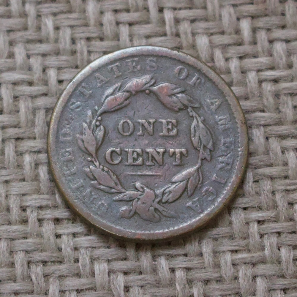 1838 LIBERTY CORONET HEAD LARGE CENT