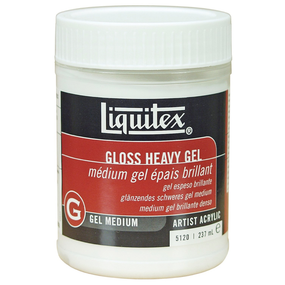 Liquitex Gloss Heavy Gel Medium 8 Oz