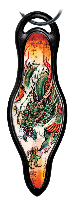 Munio Self Defense Key Chain, Dragon Legend