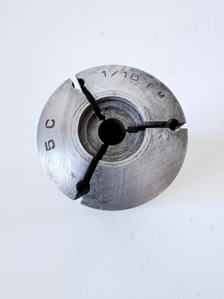E1 5C Emergency Collet Internal & External Threads .638" Counter Bore