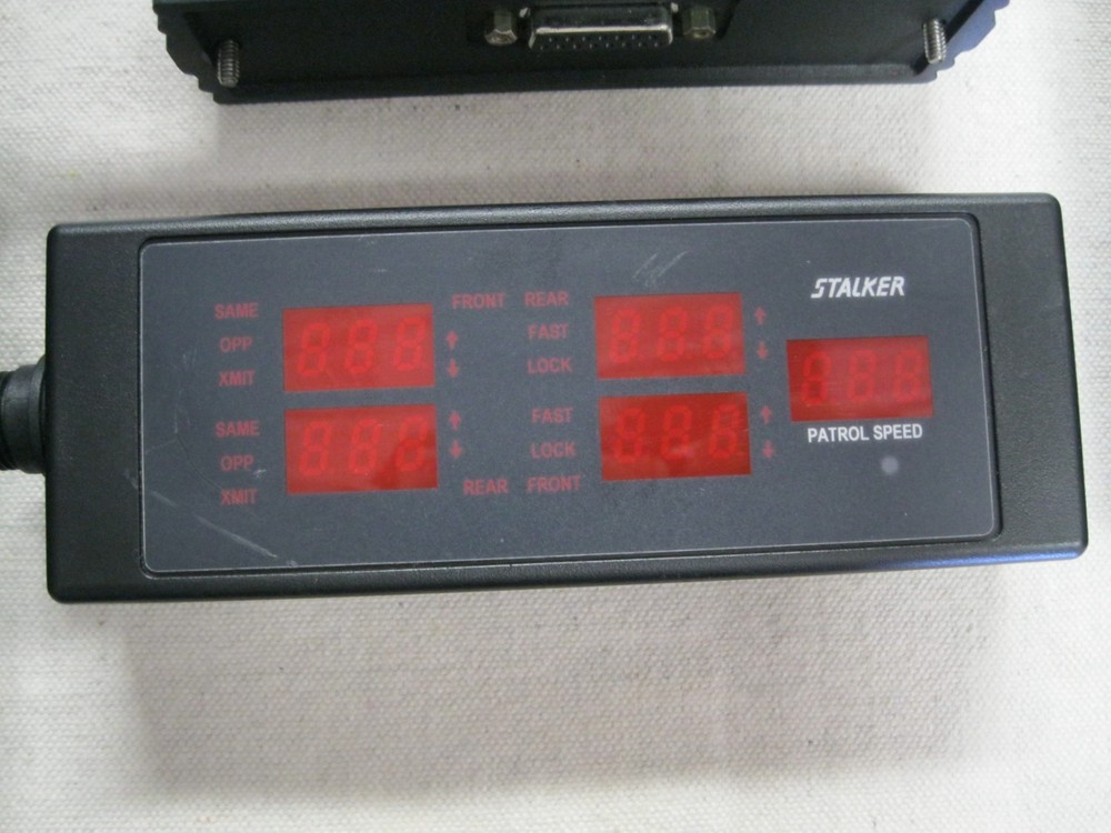 STALKER DSR 2X PoliceRadar - With Accessories-NICE... REFURBISHED.