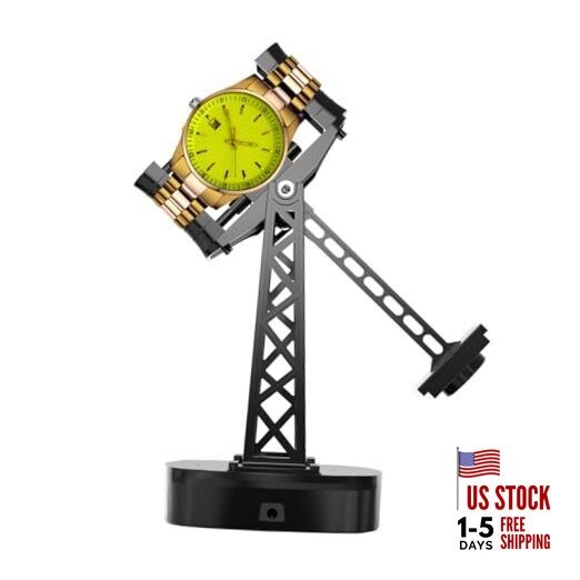 Single Watch Winder for Automatic Watches,Timer Battery version