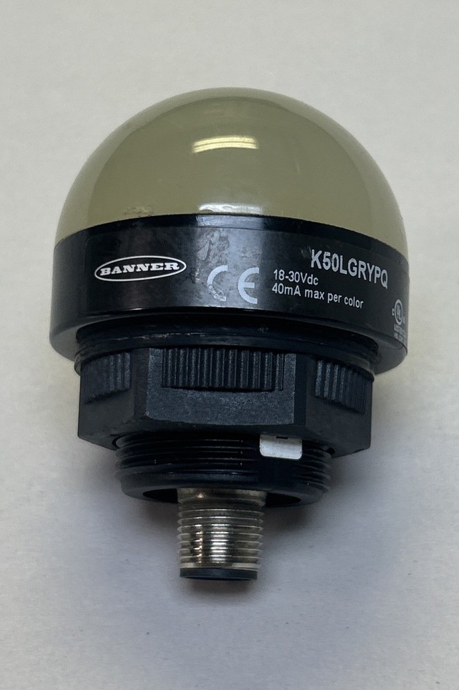 BANNER,K50LGRYPQ,DOME INDICATOR LIGHT