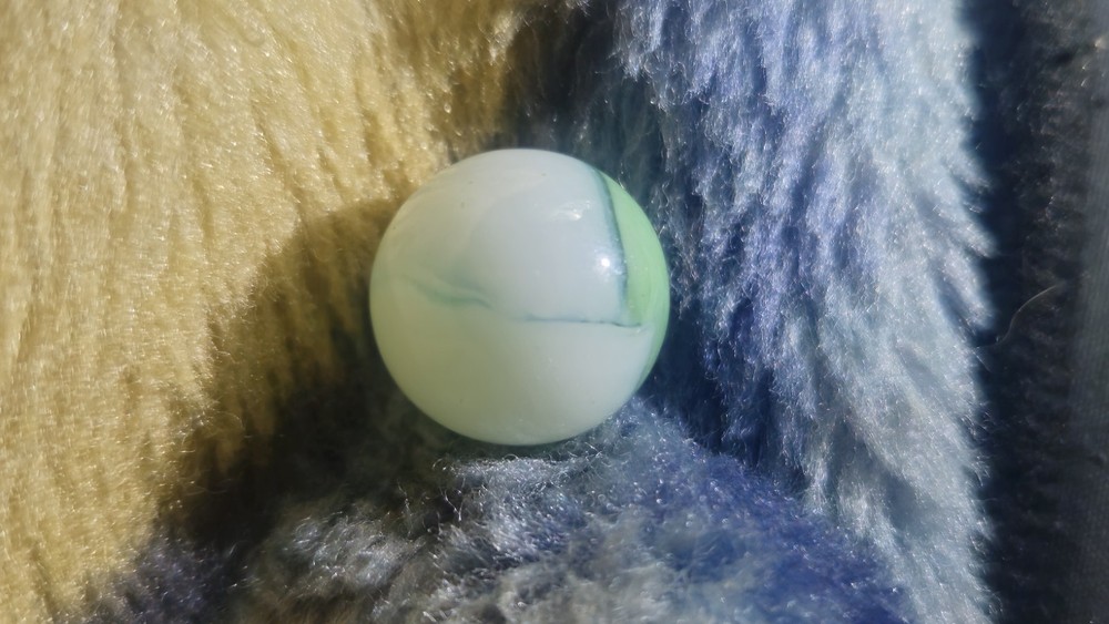 Extremely RARE Gray Moon, MINTY, CHRISTENSEN Marble!!!