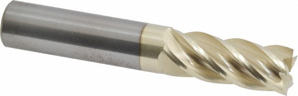 Accupro 1/2", 1-1/4" LOC, 1/2" Shank, 3" OAL, 5 Flute, Solid Carbide Square E...