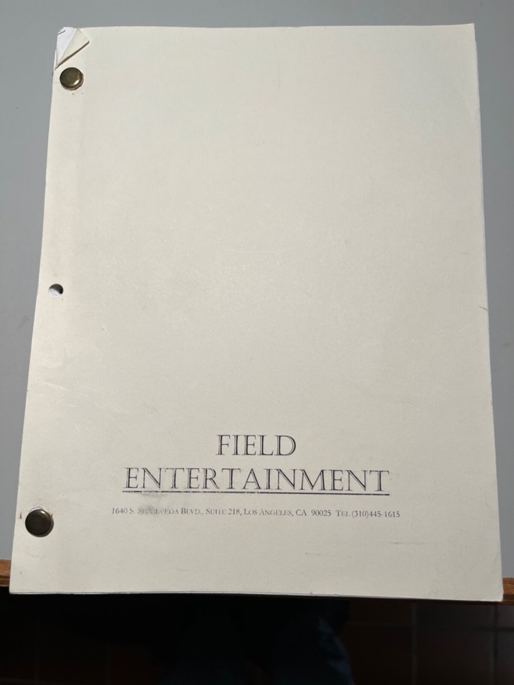 "LAX" - original screenplay for feature action film