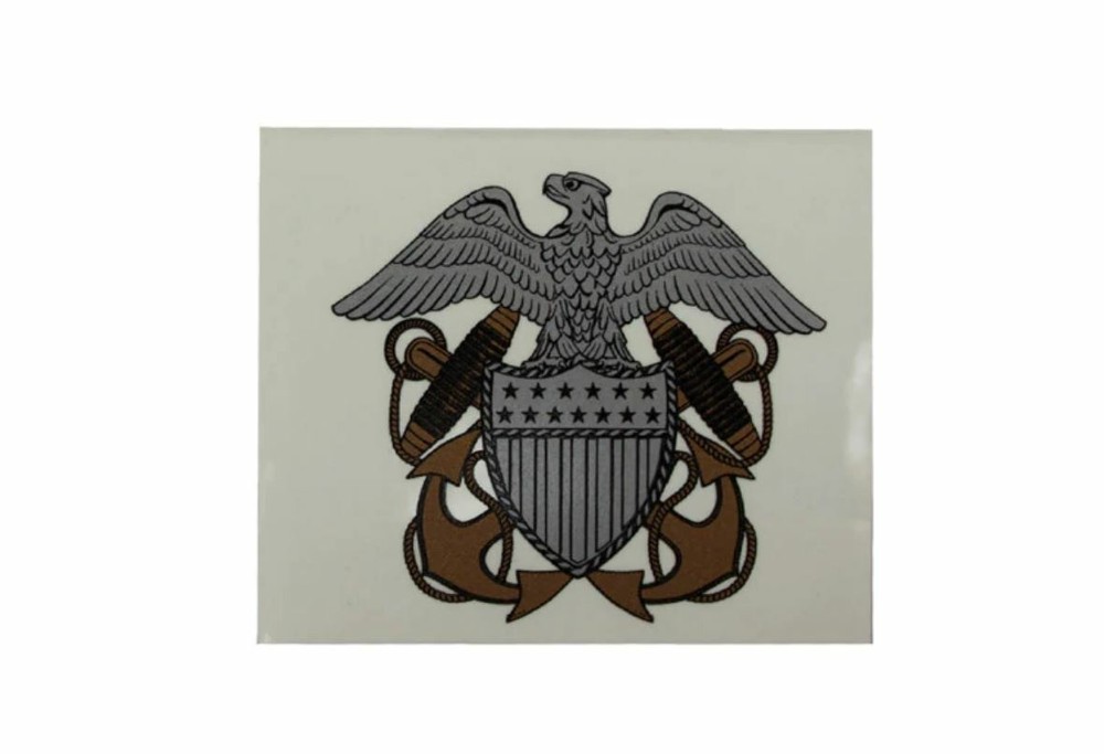 Vanguard NAVY CONSTRUCTION HAT DECAL: OFFICER