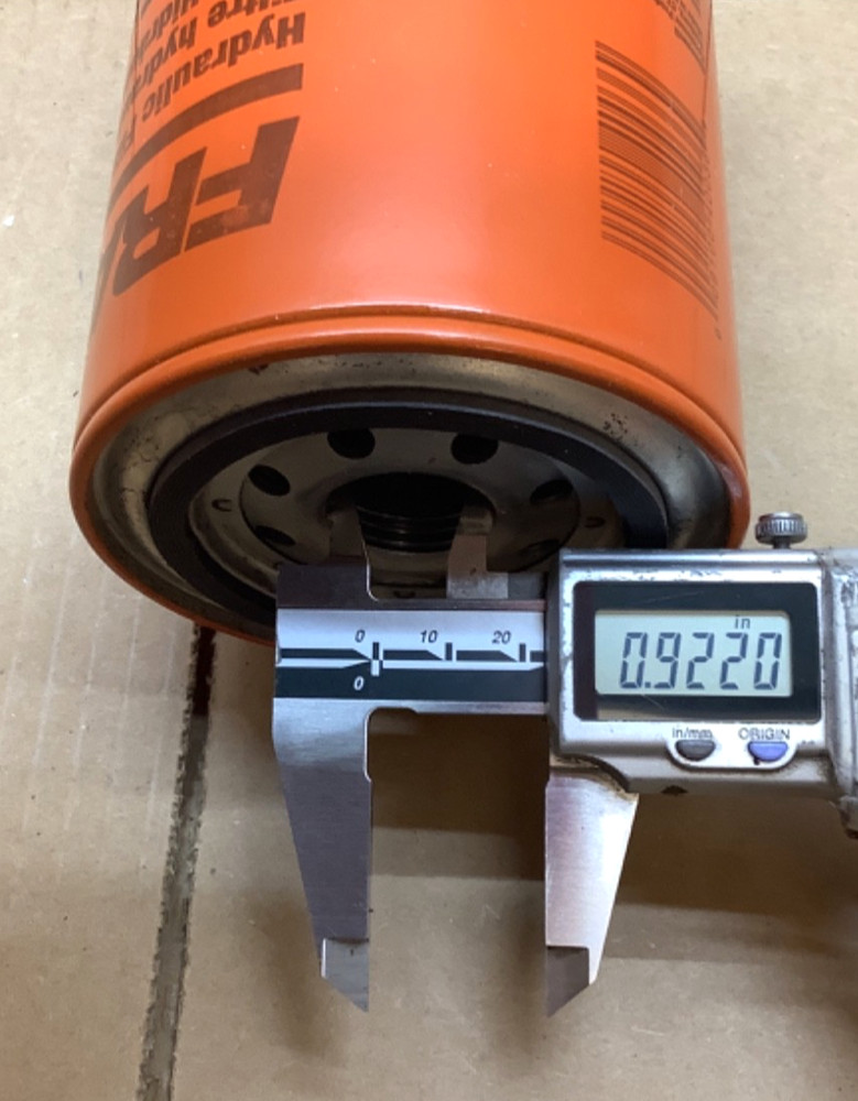 Fram Hydraulic Filter, P/N: P1654A