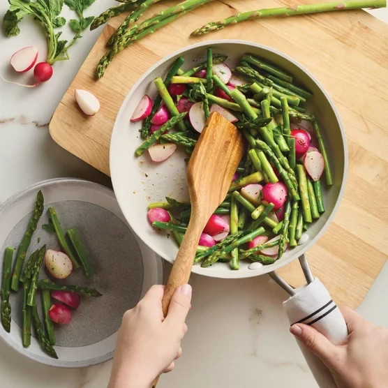 KitchenAid Hard-Anodized Ceramic Non-Stick Cookware Set, 11-piece, Blue