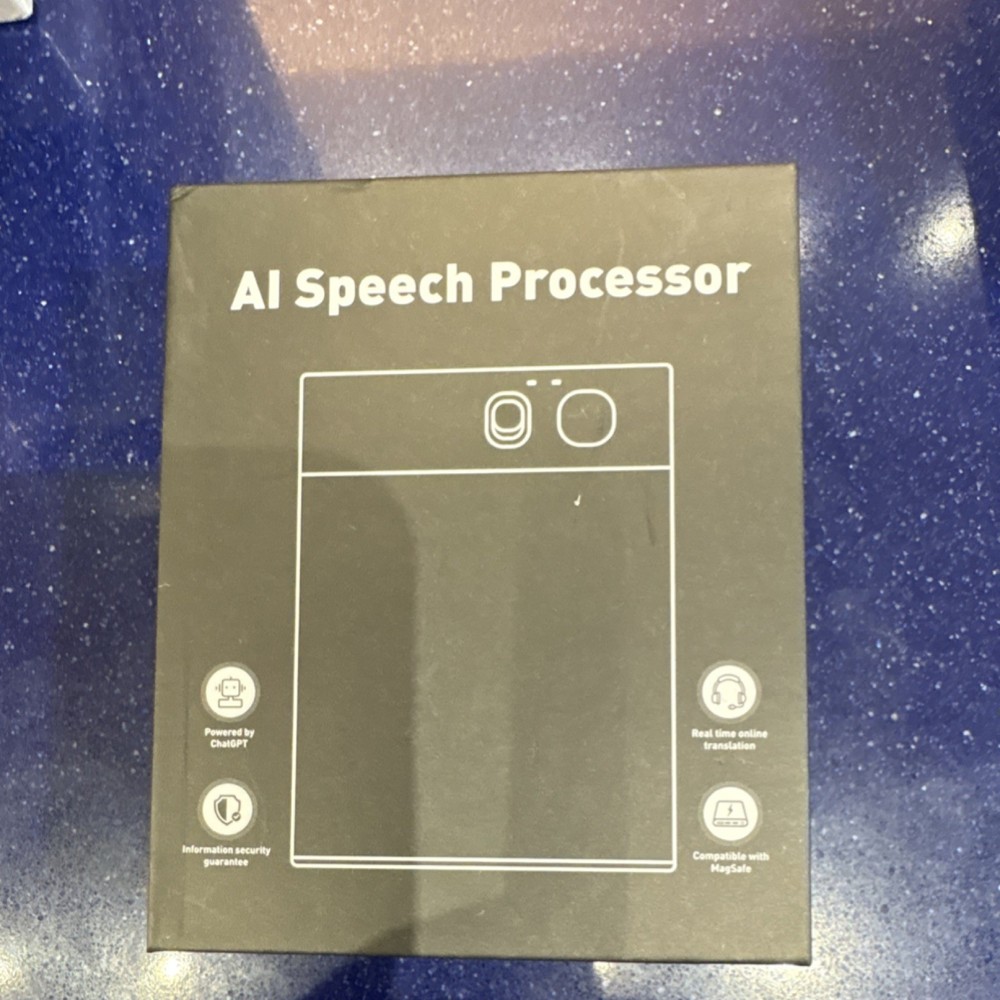 AJUNBEE AI Speech Processor Handheld Digital Audio Voice Recorder Device