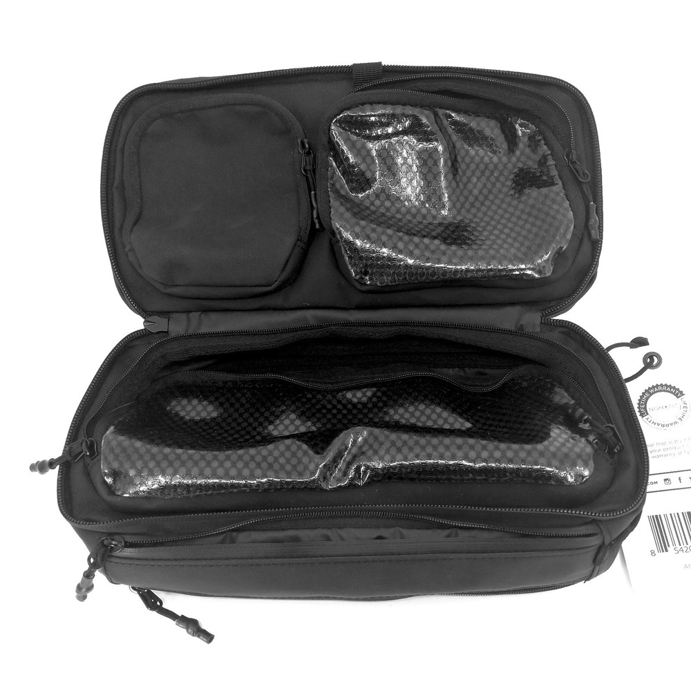 Nomatic Toiletry Bag - Black - Water Resistant, Adjustable Hanging Strap READ