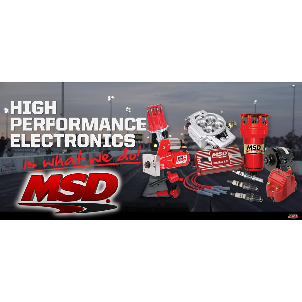 MSD Replacement Racing Rotor Red Rynite For Various Pro-Billet Distributor #8467