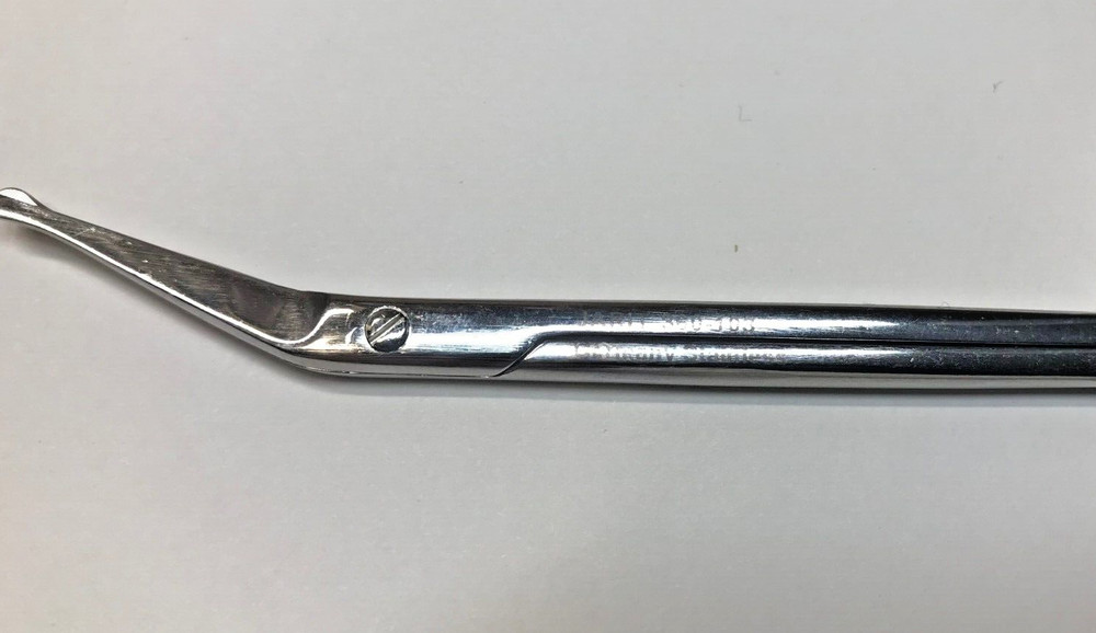 Jarit 360-103 Scissors, Angled Over Edge, Probe Points, 4.5"