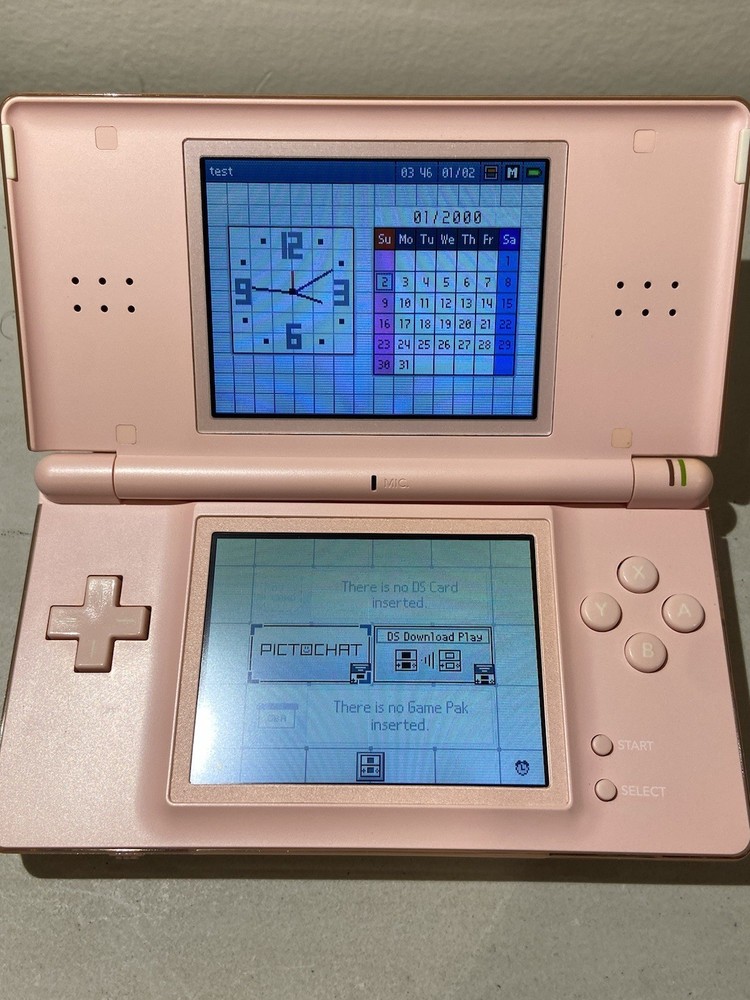 Nintendo Ds Lite USB-C Coral Pink Handheld Console #7