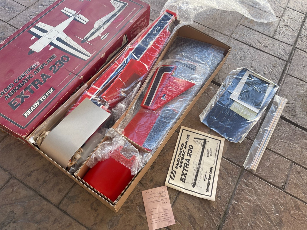 E-Z Models The EXTRA 230 R/C Model Airplane Kit