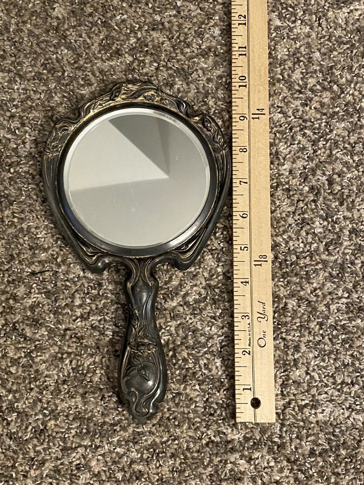 Art Nouveau Hand Mirror