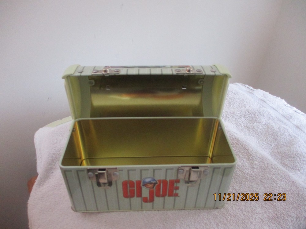 GI JOE TIN LUNCHBOX