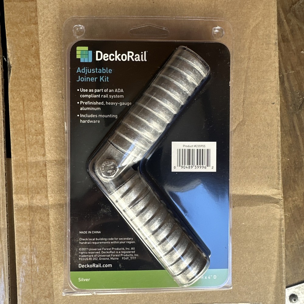 Deckorail adjustable joiner kit