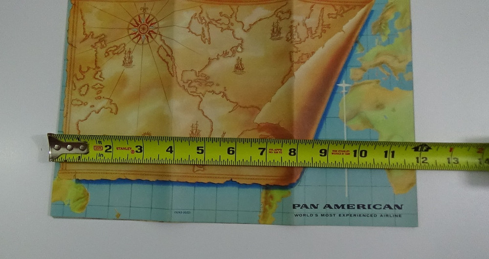 Vintage Pan American Route Maps #735-57