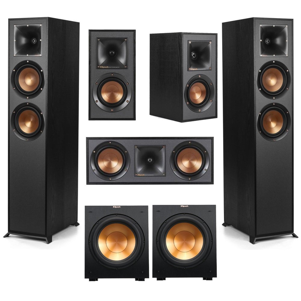 Klipsch Reference 5.2 Home Theater Pack, Black #1065834 K3