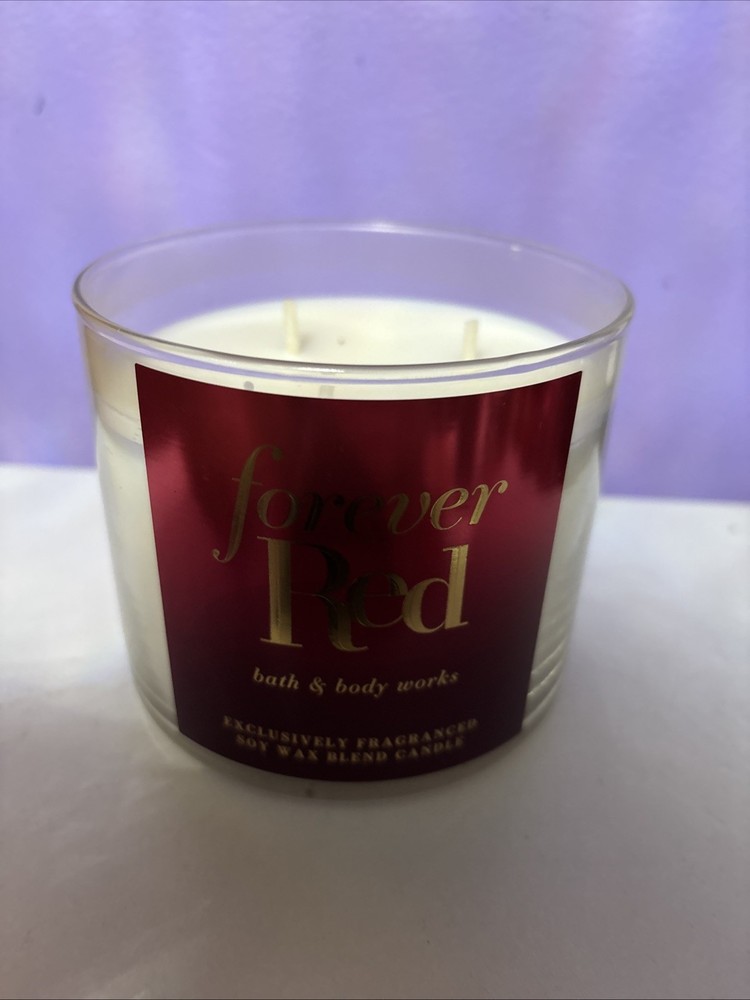 Bath & Body Works Forever Red 3- Wick Candl