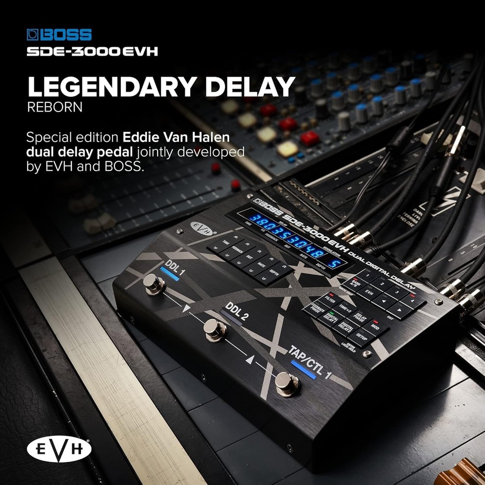 Boss SDE-3000EVH Dual Digital Delay