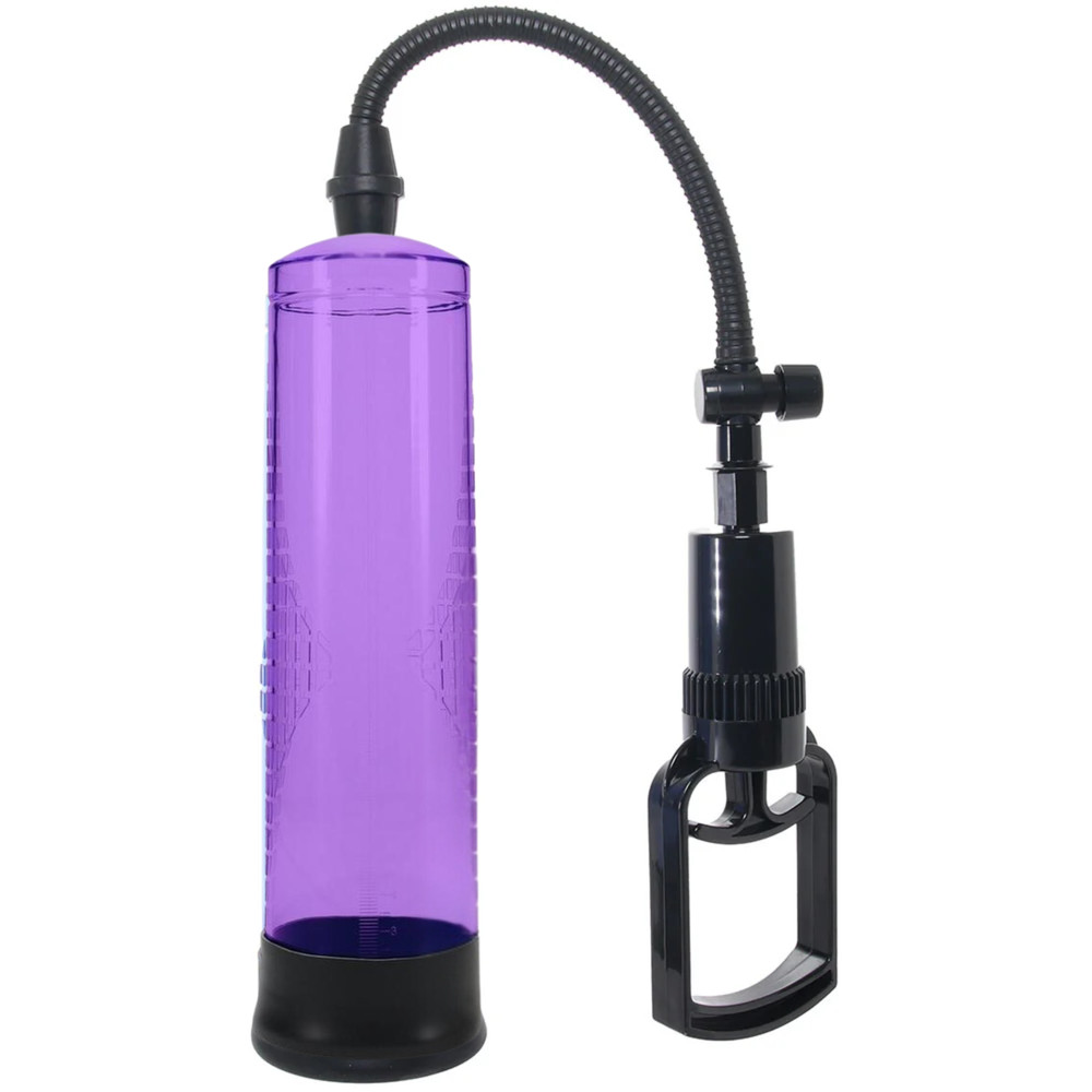Manual Penis Pump Quick Release Silicone Male Growth Enhancer Beginner-Friendly