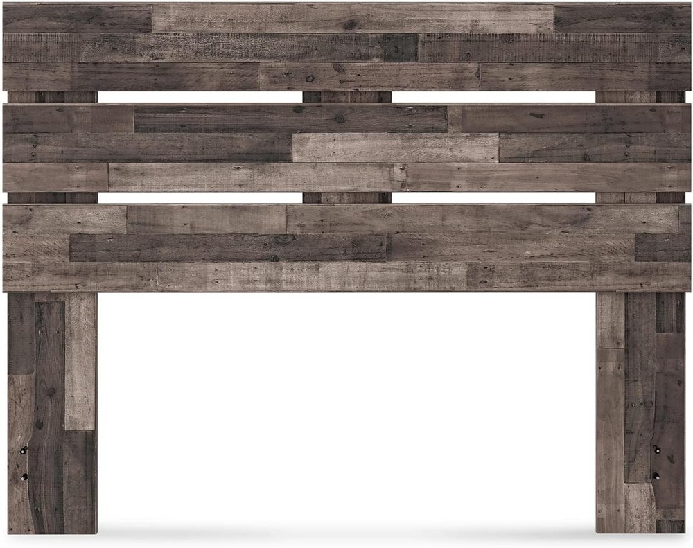 Neilsville Butcher Block Panel Headboard