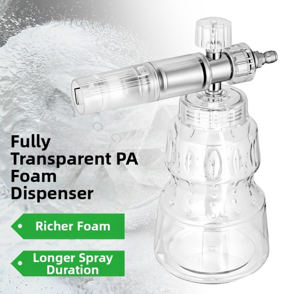1L Foam Can Accessory for Pressure Washer with Adjustable Spray Settings