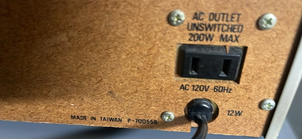 BSR EX-100 Vintage Stereo Frequency Equalizer Tested Working