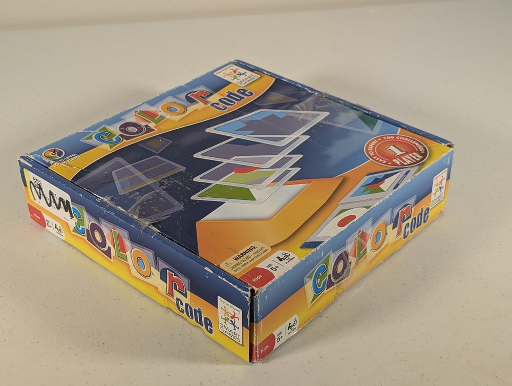 SmartGames Color Code Game Multi-Level Logic Strategic Toys 100 Challenges