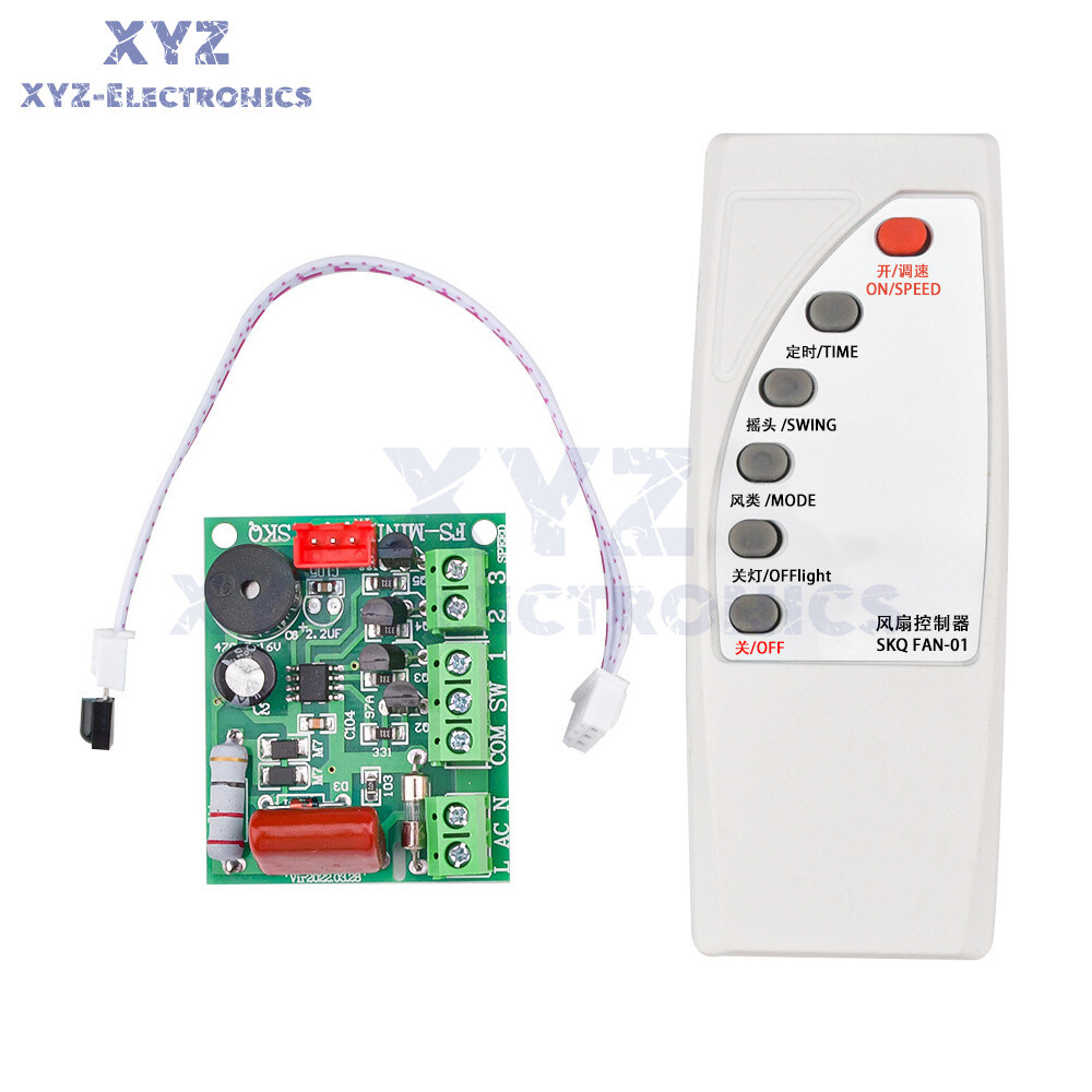 Universal Fan Remote Control Modified Board Circuit Board Control Board Module