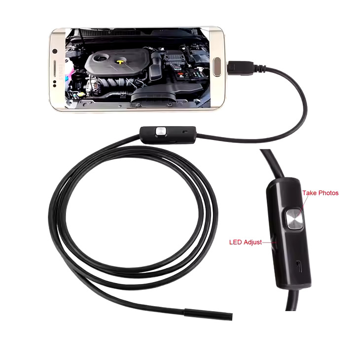 Endoscope Camera Android or Computer USB Borescope Water Proof