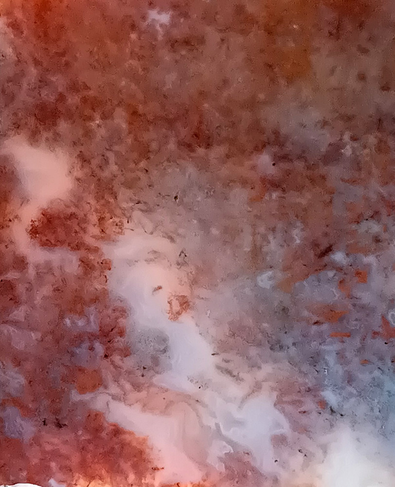 Maury Mountain Moss Agate Slab - Oregon