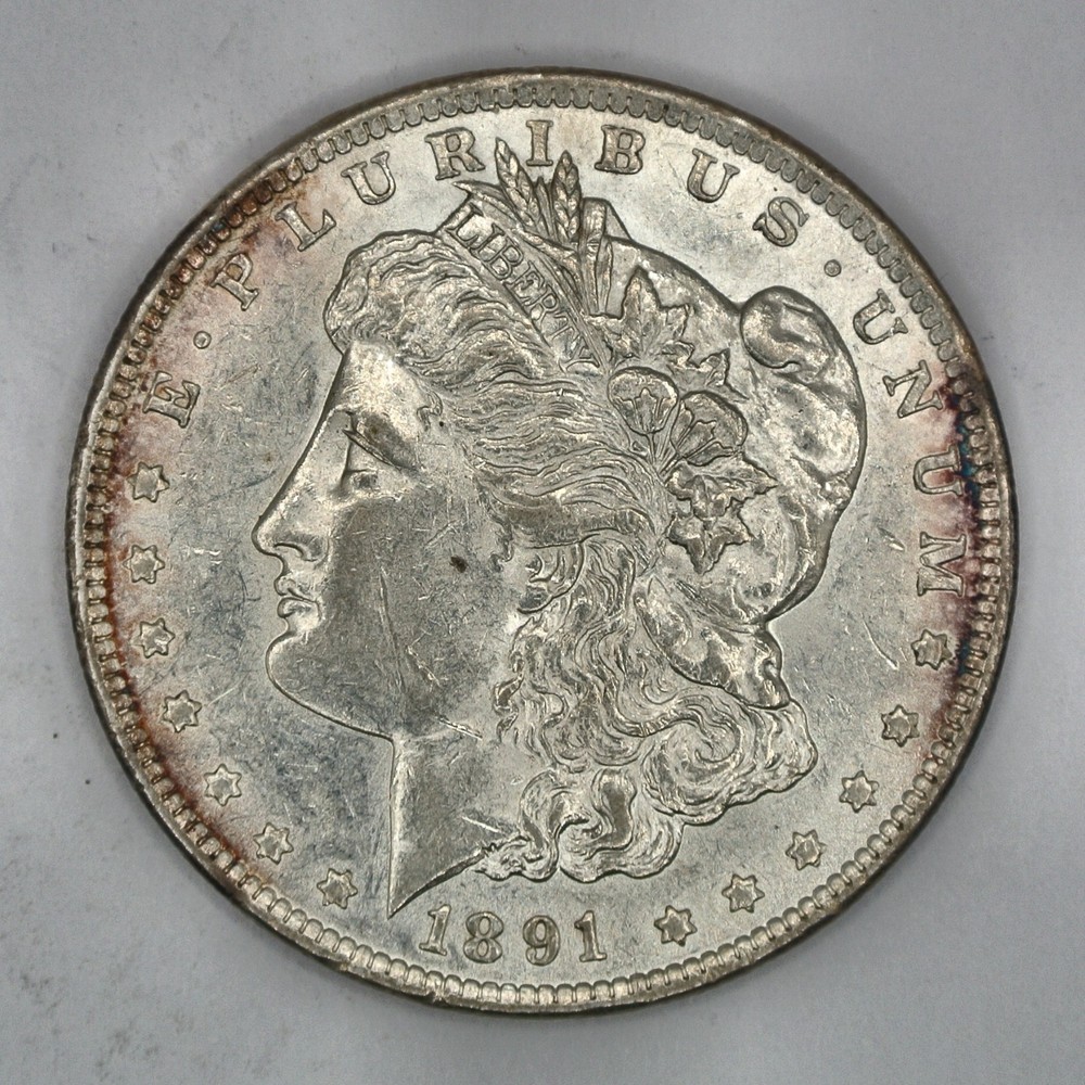 1891-CC Morgan Silver Dollar