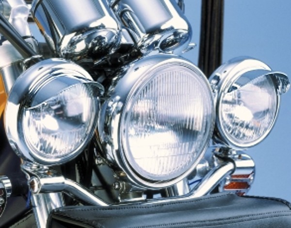 4.5" CHROME SPOTLIGHT VISORS