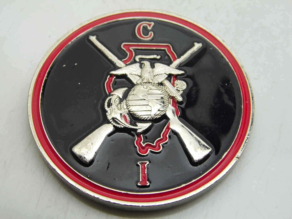 MARINE VETS SEMPER FI C I CHALLENGE COIN