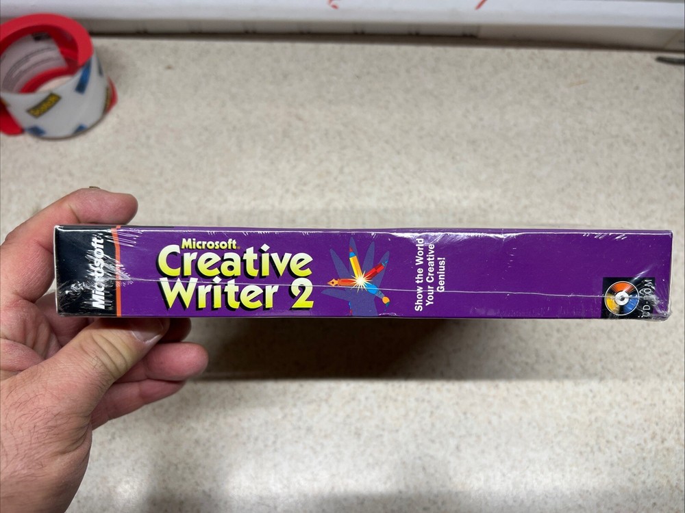 GENUINE Microsoft Creative Writer 2 0 Authentic NEW & SEALED Windows 95