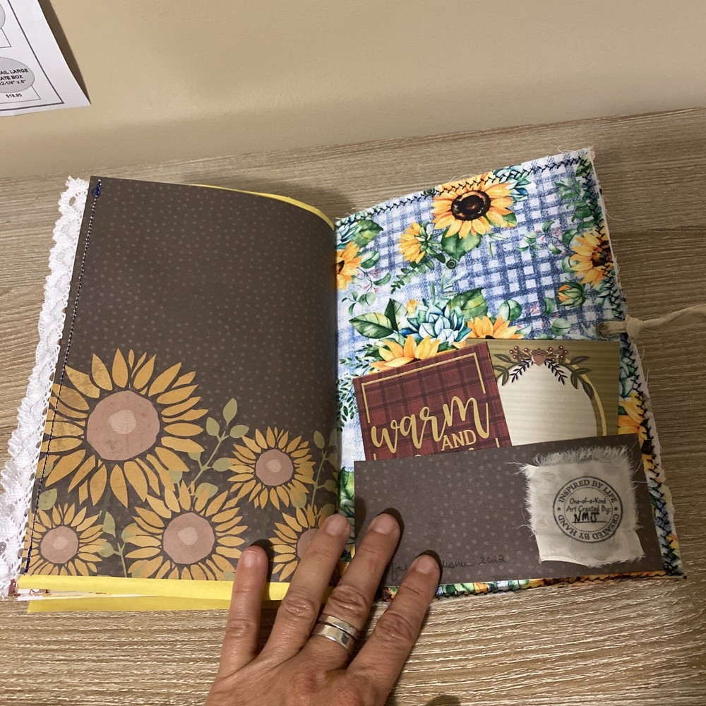Junk Journal Fall Themed 9.25 X 6
