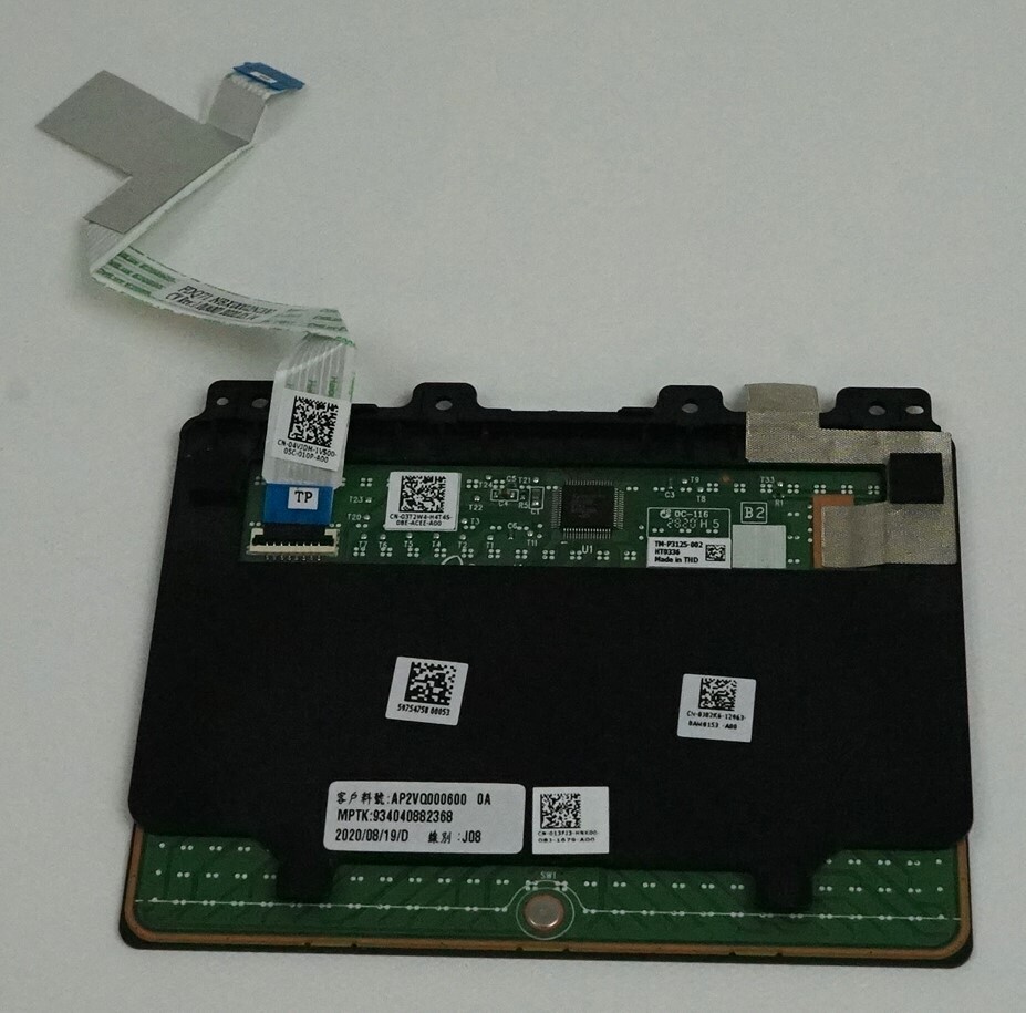 Dell Alienware M17 R3 Black Touchpad Mouse Module with Cable J02K6