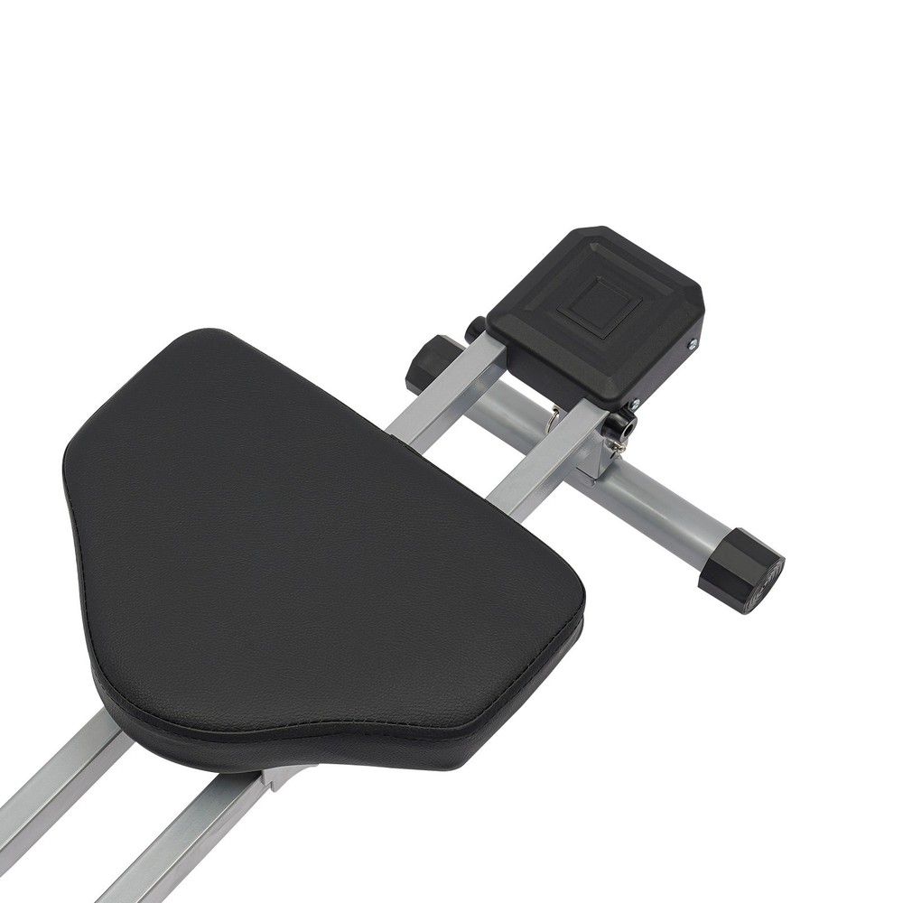 Home Rowing Foldable Rowing Exercise Machine Hydraulic Rowing Machine LED Meter