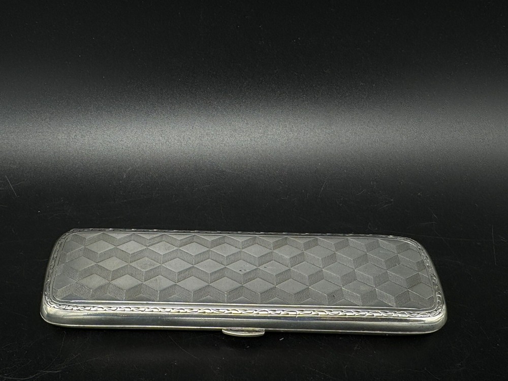Vintage Germany 800 Silver Cigarette Case