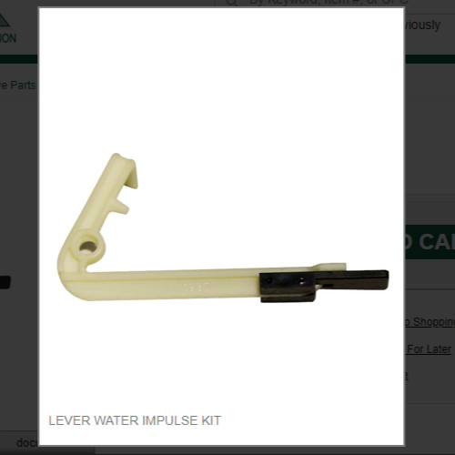 LEVER WATER IMPULSE KIT # 859000142