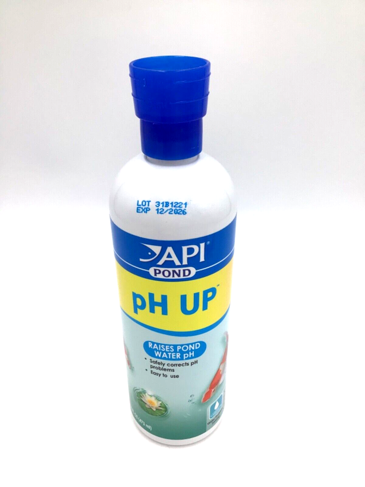 API Pond pH UP Pond Water pH Raising Solution 16 oz. Bottle