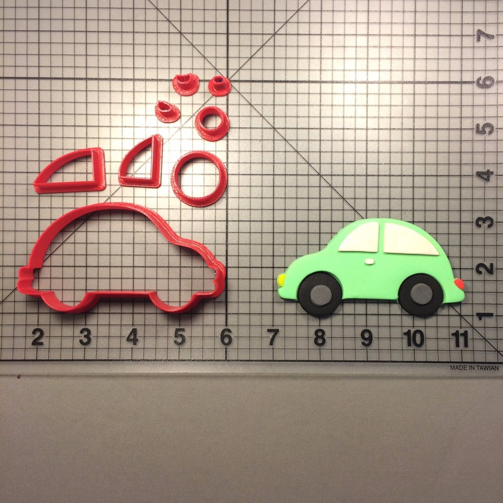 Bug Car 101 Cookie Cutter Set