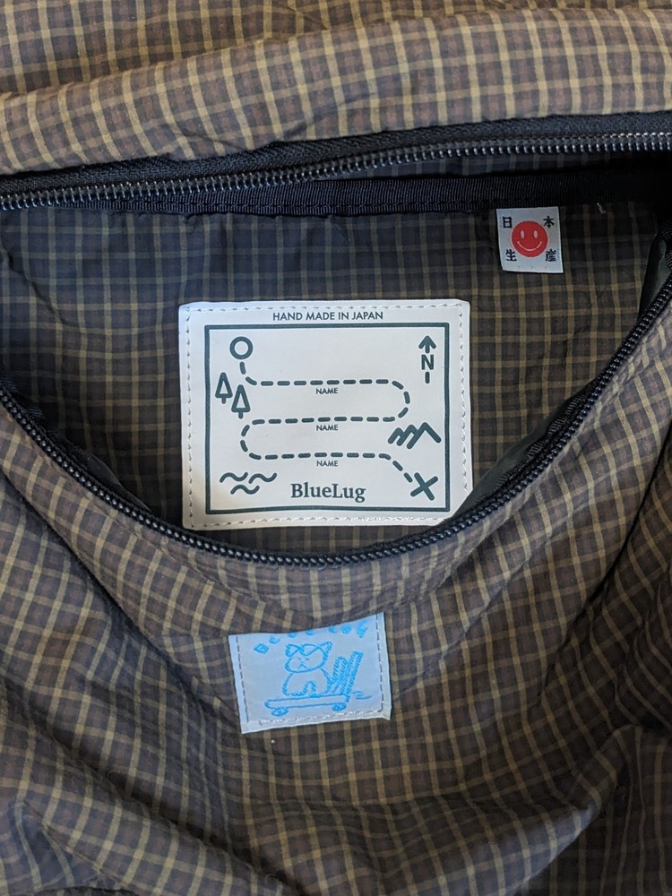 Bluelug Mini Daypack (Padded Brown Nylon Pattern)